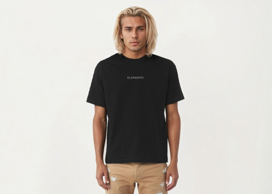 “ELEMENTO” Tee (uppercase, centered)